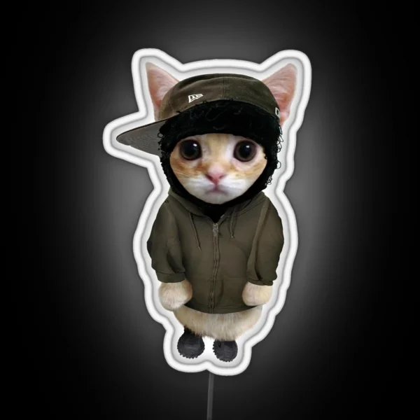 Yeat Kitty RGB Neon Sign