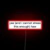 Country Vibes Neon Sign with Bold Yee Haw Typography Illumination