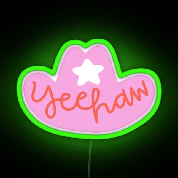 Yeehaw RGB Neon Sign