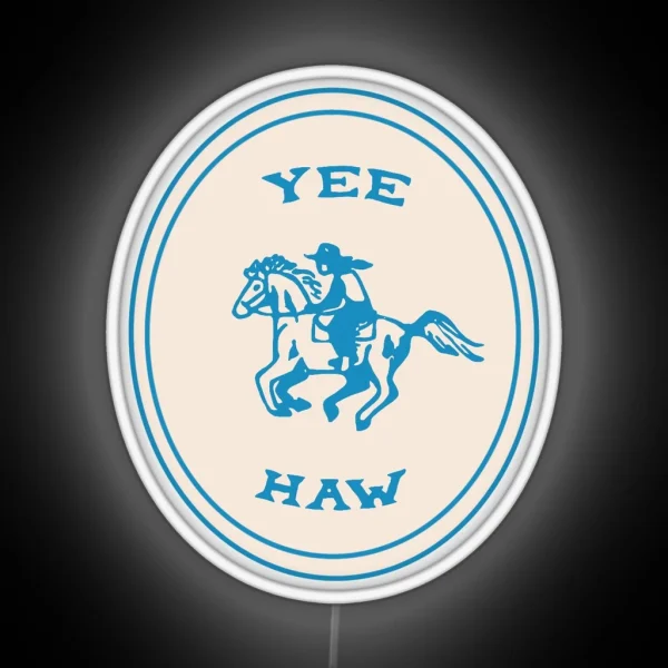 Yeehaw RGB Neon Sign