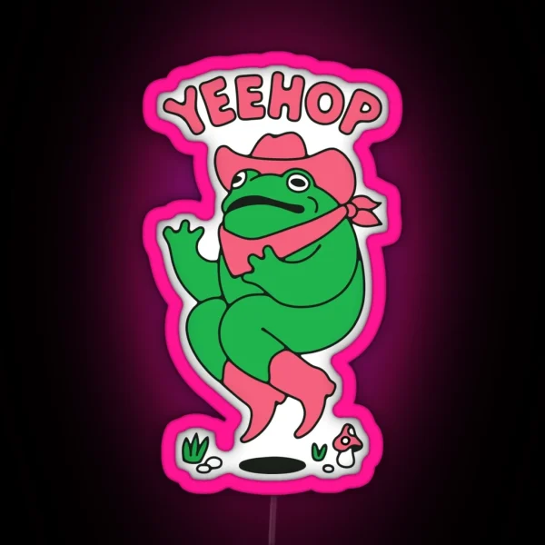 YEEHOP Frog RGB Neon Sign