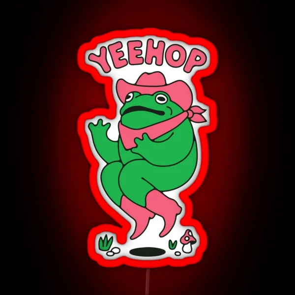 YEEHOP Frog RGB Neon Sign