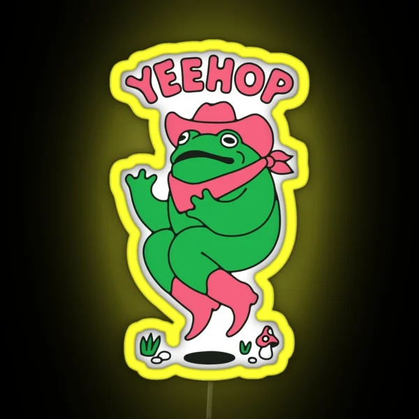 YEEHOP Frog RGB Neon Sign