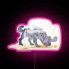 Colorful RGB LED beer brewing sign for home bars decorations