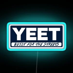 YEET Coolers RGB Neon Sign