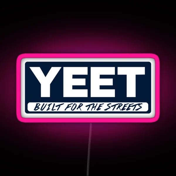 YEET Coolers RGB Neon Sign
