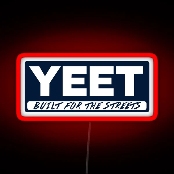 YEET Coolers RGB Neon Sign