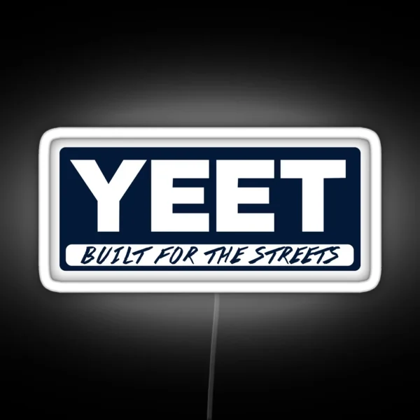 YEET Coolers RGB Neon Sign