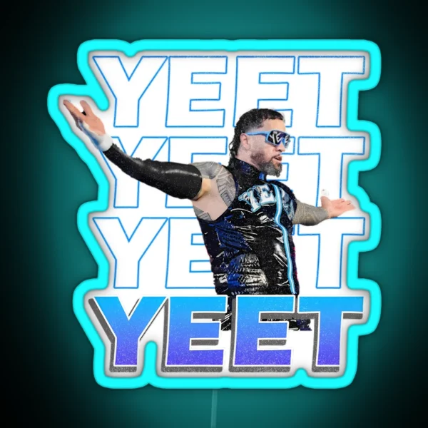 Yeet Jey Uso RGB Neon Sign