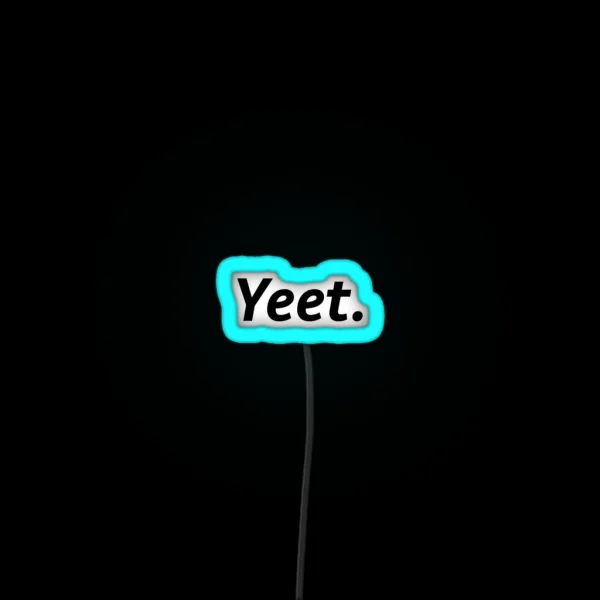 Yeet Led RGB Neon Sign