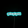Yeet or Get Yeeted RGB Neon Wall Sign Art Deco