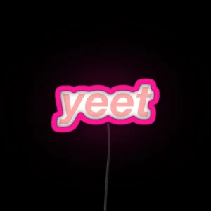 Yeet RGB Neon Sign