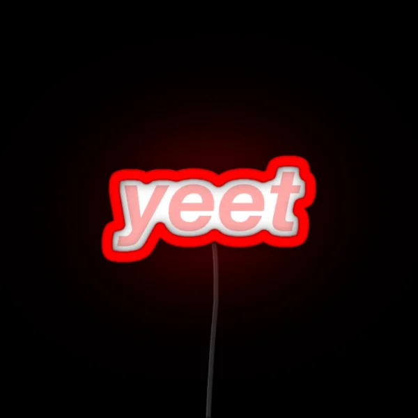 Yeet RGB Neon Sign