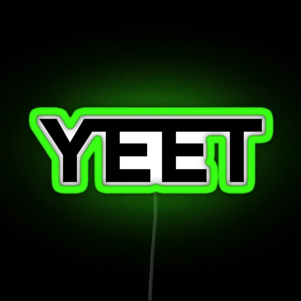 Yeet RGB Neon Sign