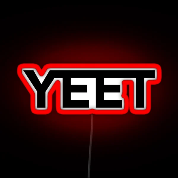 Yeet RGB Neon Sign