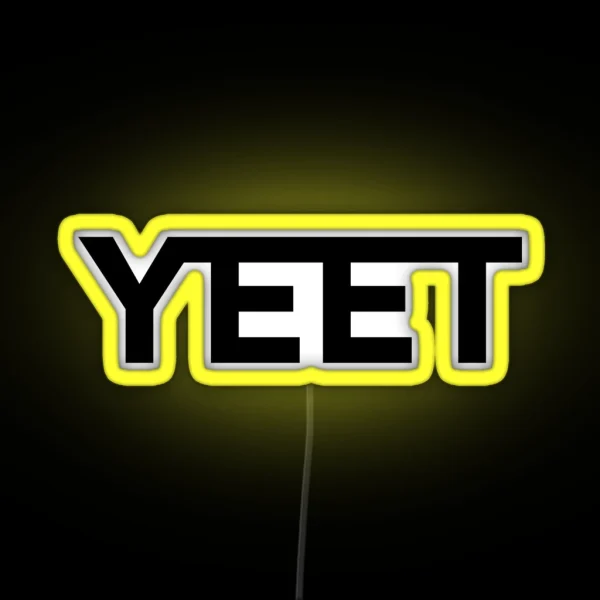 Yeet RGB Neon Sign