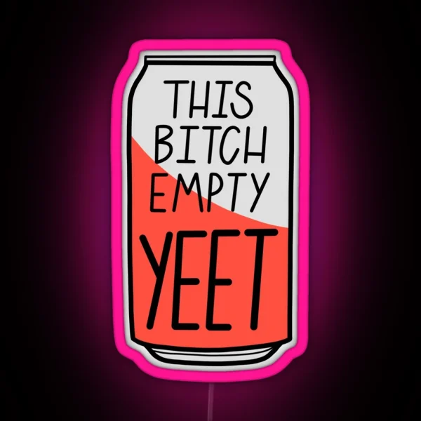 YEET RGB Neon Sign