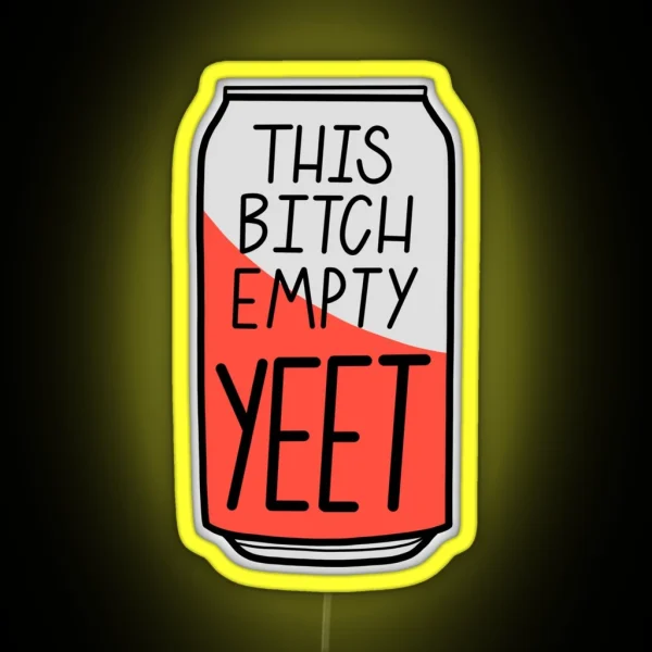 YEET RGB Neon Sign