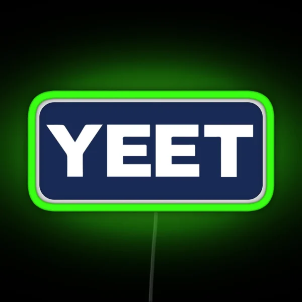 Yeet RGB Neon Sign