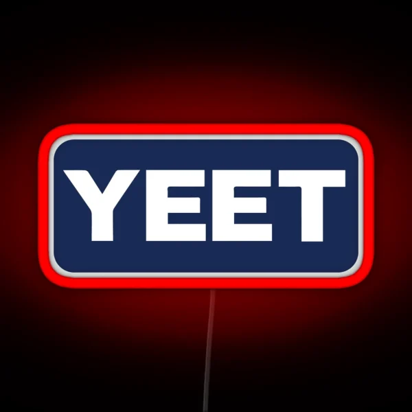 Yeet RGB Neon Sign