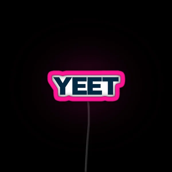 Yeet RGB Neon Sign