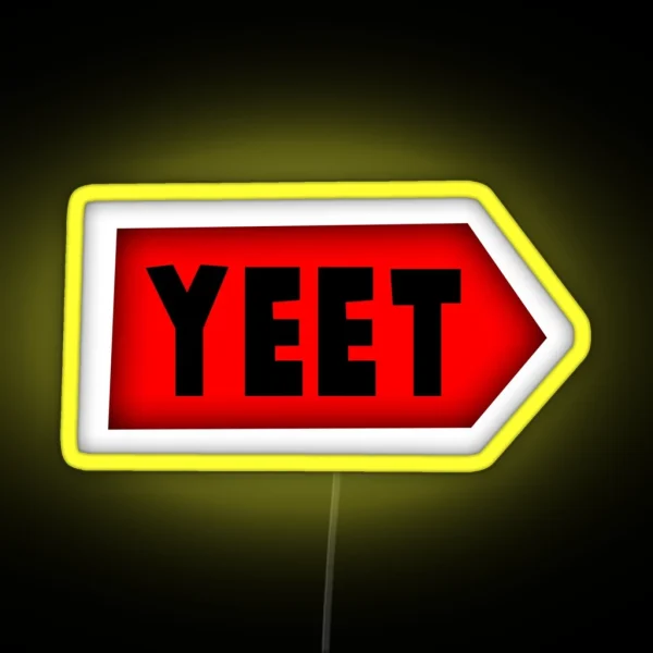 Yeet RGB Neon Sign
