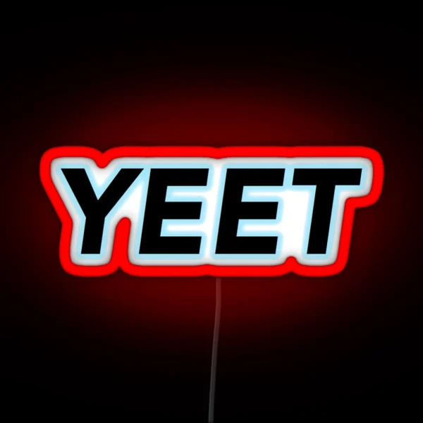 Yeet RGB Neon Sign