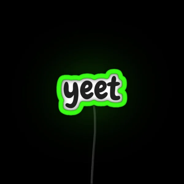 Yeet RGB Neon Sign