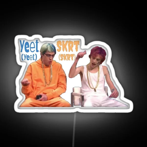 Yeet Skrt RGB Neon Sign