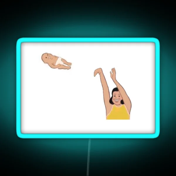 Yeet That Baby RGB Neon Sign