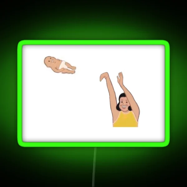 Yeet That Baby RGB Neon Sign
