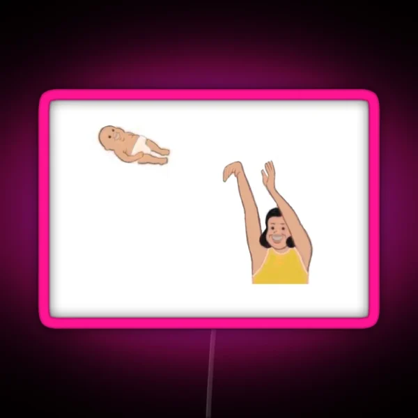 Yeet That Baby RGB Neon Sign