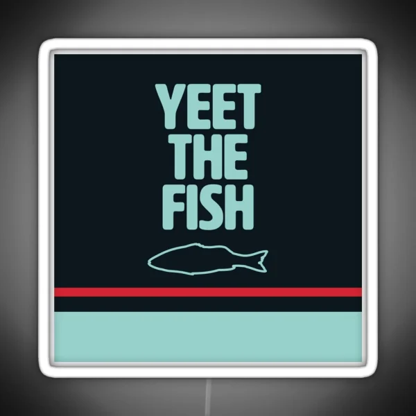 YEET THE FISH Seattle Kraken RGB Neon Sign