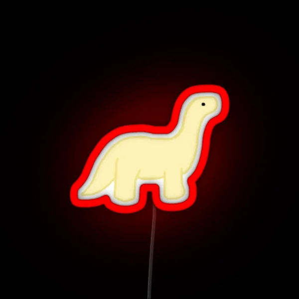 Yellow Dinosaur Led RGB Neon Sign