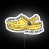 RGB Neon LED Sign with Vibrant Yellow Party Lighting Accent