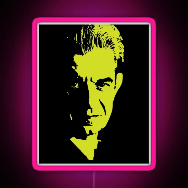 Yellow Lacan RGB Neon Sign