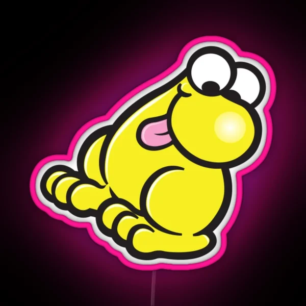 Yellow Nerds Monster RGB Neon Sign