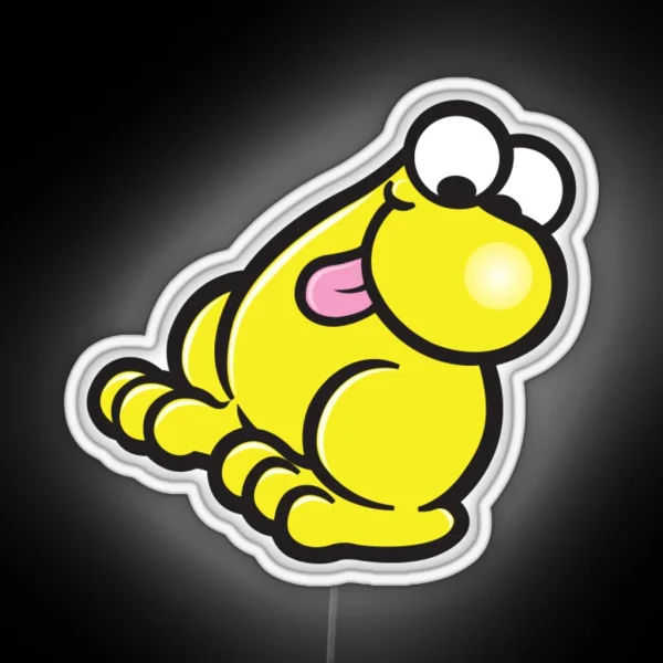 Yellow Nerds Monster RGB Neon Sign