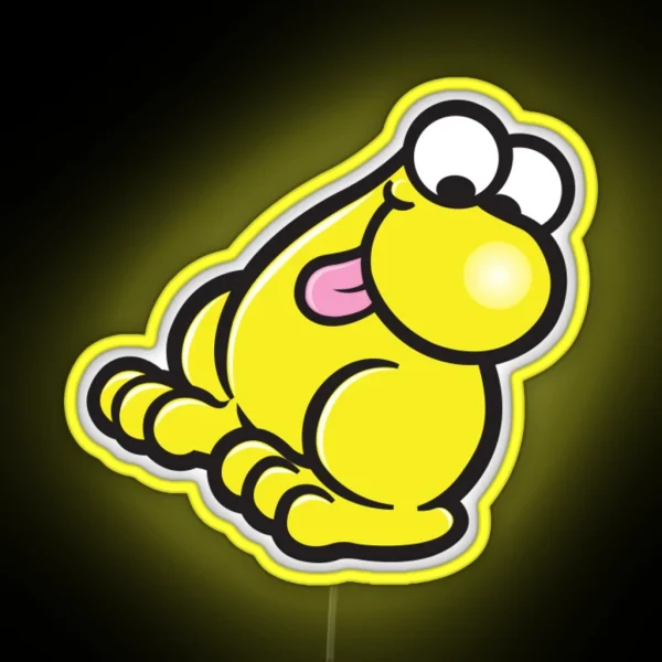 Yellow Nerds Monster RGB Neon Sign