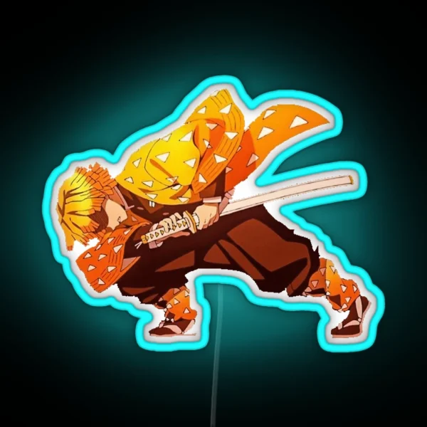 Yellow Ninja RGB Neon Sign