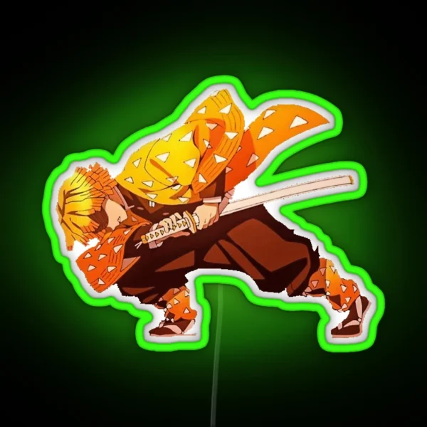 Yellow Ninja RGB Neon Sign