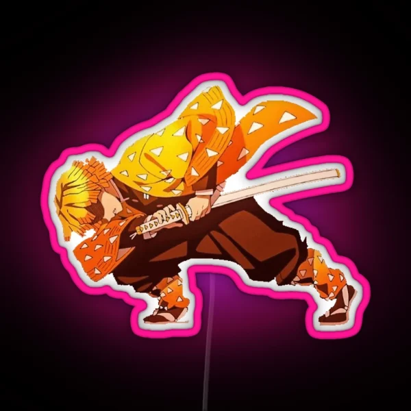 Yellow Ninja RGB Neon Sign