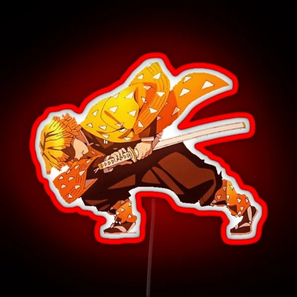Yellow Ninja RGB Neon Sign