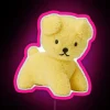 Vibrant Yellow Puppy Theme Neon LED Sign Decoration Home Decor Item