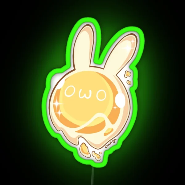 Yellow Seelie Genshin Impact RGB Neon Sign