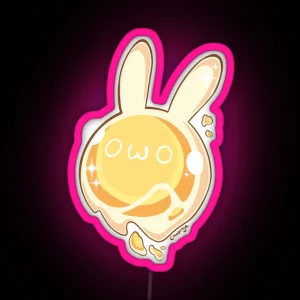 Yellow Seelie Genshin Impact RGB Neon Sign