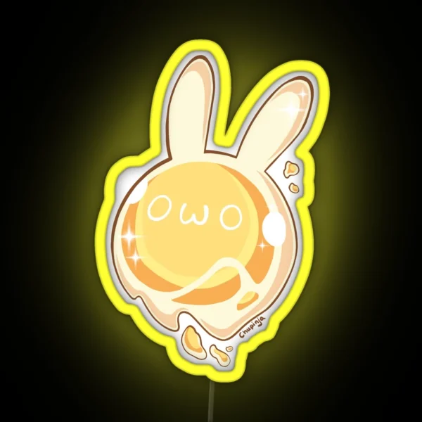 Yellow Seelie Genshin Impact RGB Neon Sign