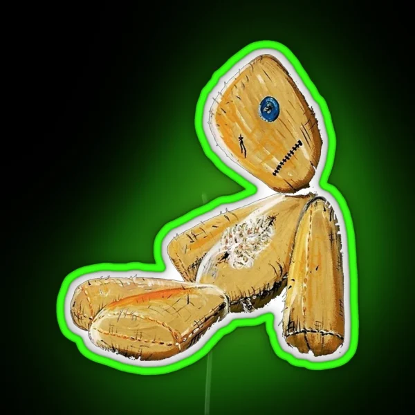 Yellow Shield RGB Neon Sign
