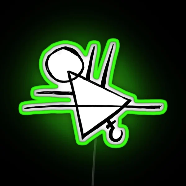 Yellowjackets Symbol RGB Neon Sign