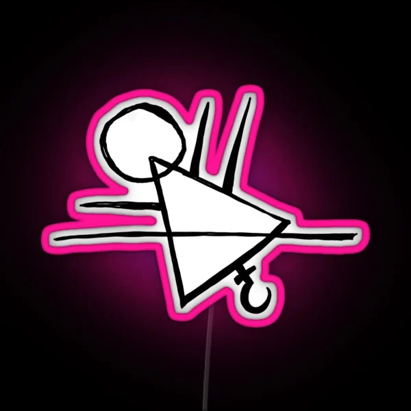 Yellowjackets Symbol RGB Neon Sign